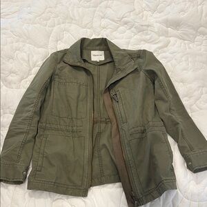 Madewell Khaki Utility Jacket